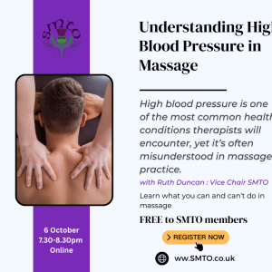 SMTO Master Session – Understanding High Blood Pressure in Massage